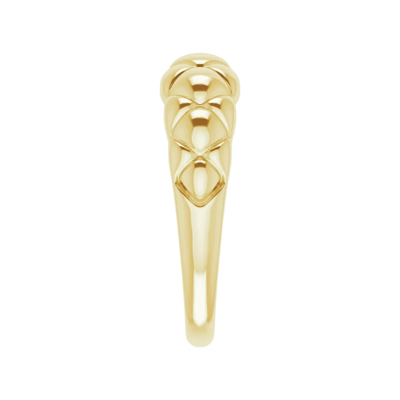 Quilted Dome Ring