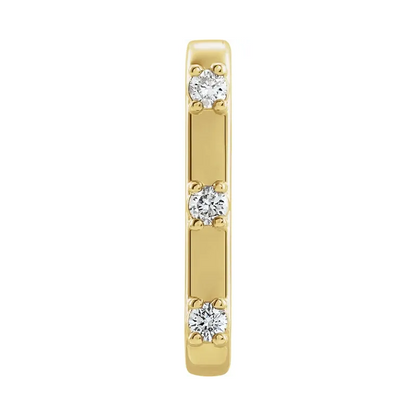 Diamond Single Cuff Earring