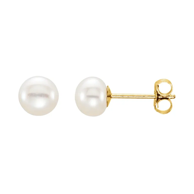 Freshwater Pearl Stud Earrings