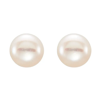 Freshwater Pearl Stud Earrings