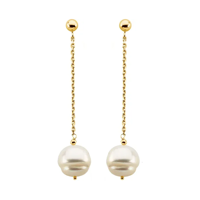 Pearl Dangle Earrings