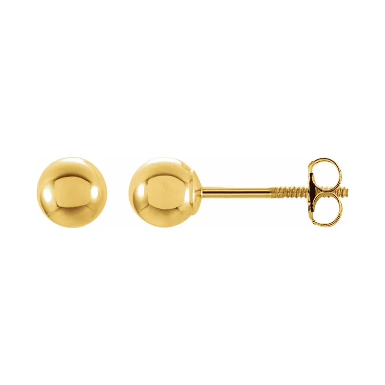 Ball Stud Earrings