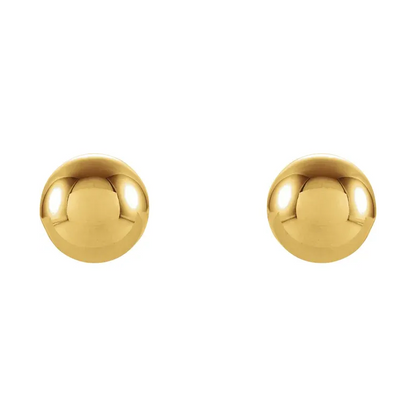 Ball Stud Earrings